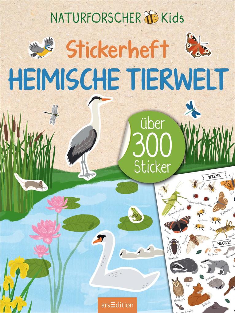 Weitere Ansicht: Naturforscher-Kids - Stickerheft Heimische Tierwelt