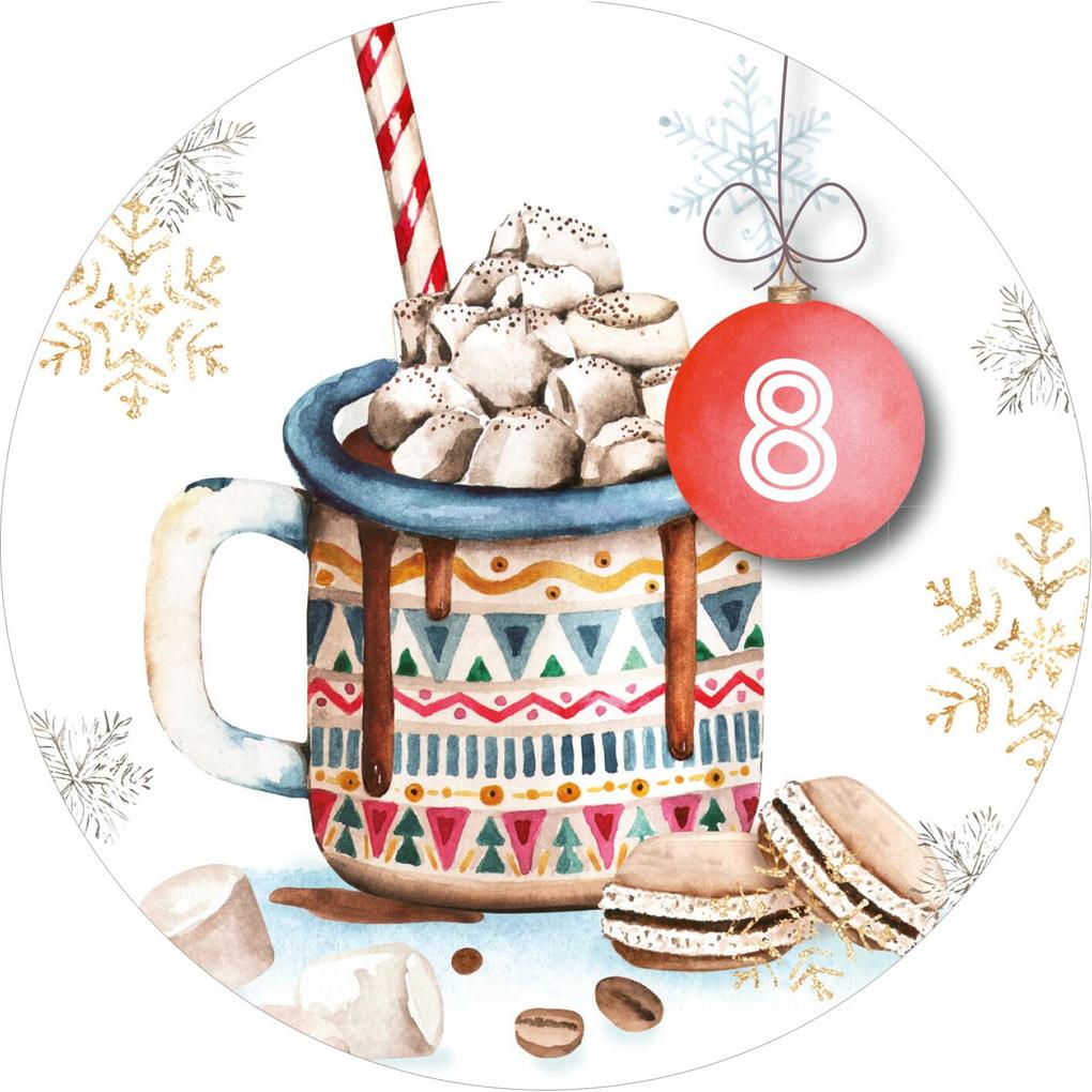 Weitere Ansicht: Adventskalender in der Dose. Adventsglück für dich