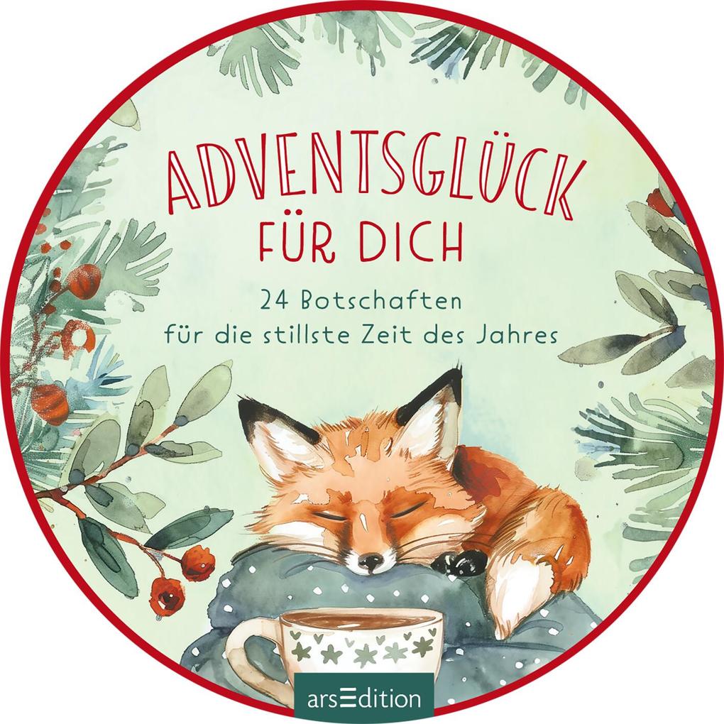 Weitere Ansicht: Adventskalender in der Dose. Adventsglück für dich
