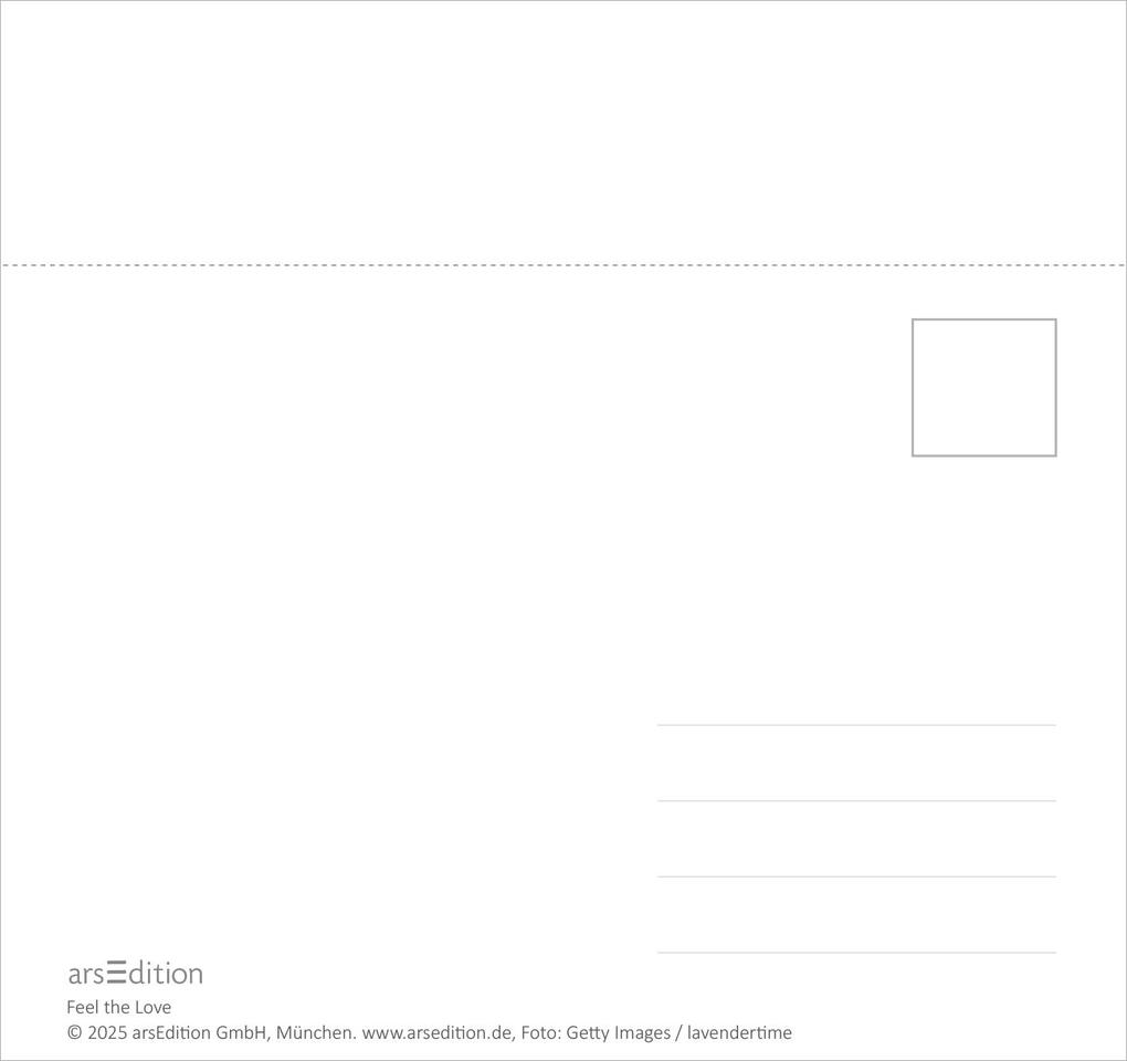 Weitere Ansicht: Postkartenkalender Feel the love 2026