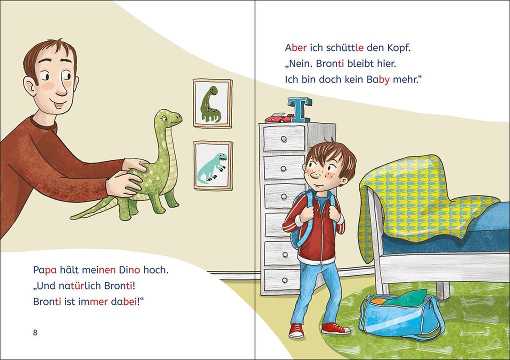 Weitere Ansicht: Leselöwen 1. Klasse - Toni übernachtet woanders | Anna Taube