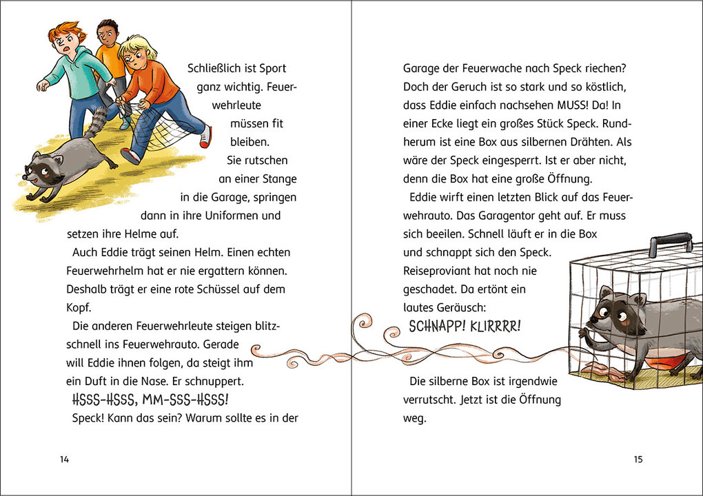 Weitere Ansicht: Die Tier-Feuerwehr (Band 1) - Ein Waschbär greift ein | Vanessa Walder