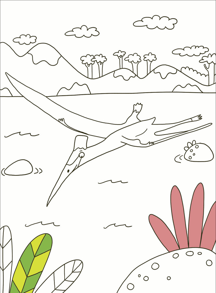 Weitere Ansicht: Meine Dino-Welt - Malblock