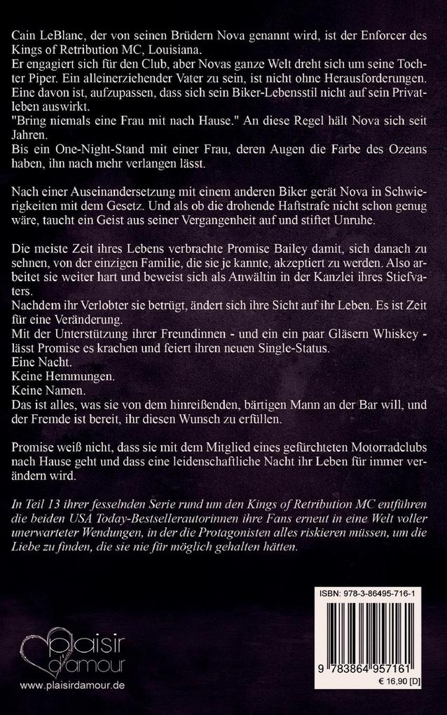 Weitere Ansicht: Kings of Retribution MC: Nova (Louisiana Chapter) | Daniels Crystal, Alvarez Sandy