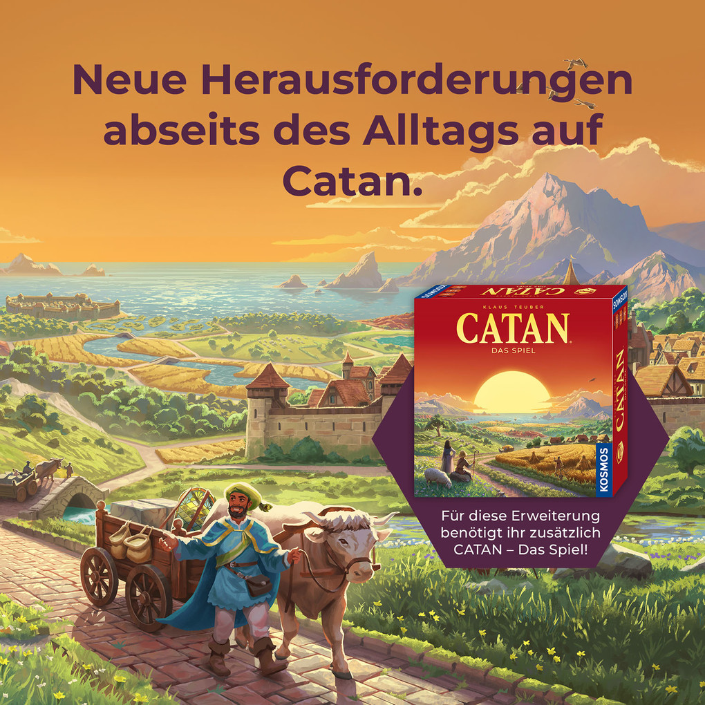 Weitere Ansicht: CATAN - Händler & Barbaren | Klaus Teuber