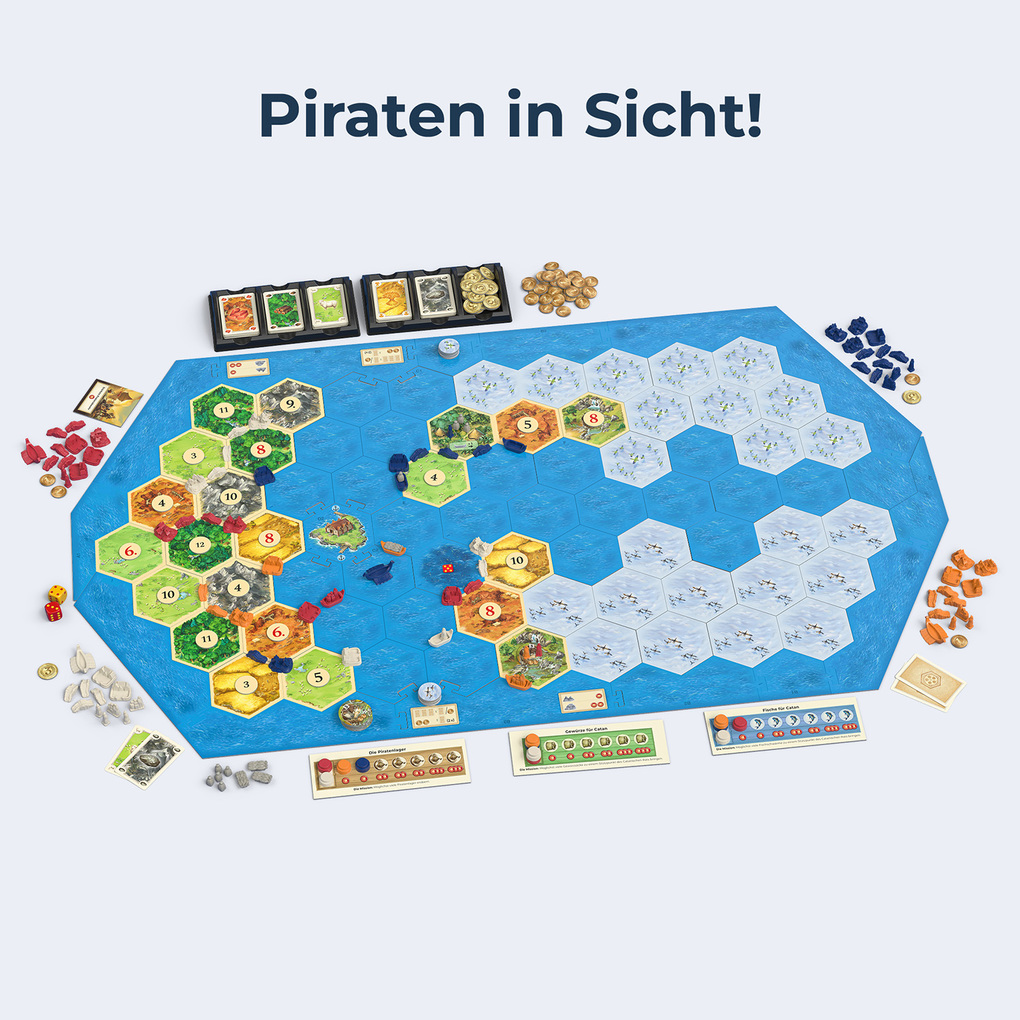 Weitere Ansicht: CATAN - Entdecker & Piraten | Klaus Teuber