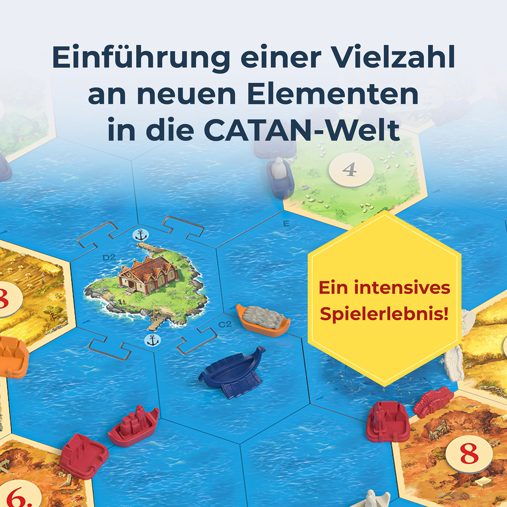 Weitere Ansicht: CATAN - Entdecker & Piraten | Klaus Teuber