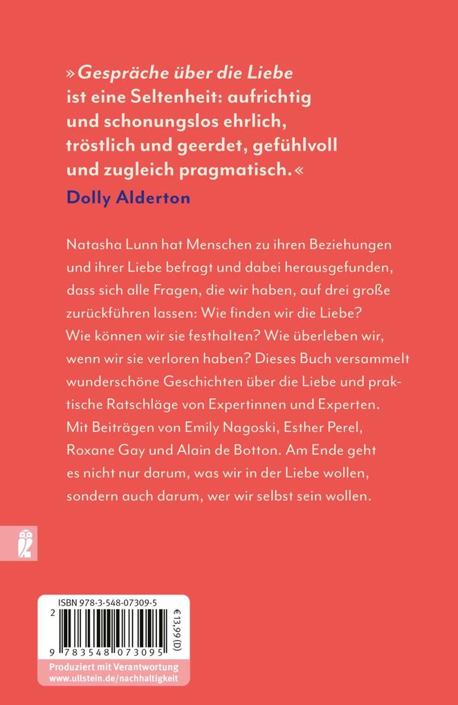 Weitere Ansicht: Gespräche über die Liebe | Natasha Lunn
