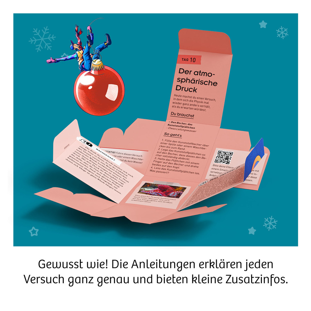 Weitere Ansicht: Adventskalender - Die schönsten Experimente zur Weihnachtszeit