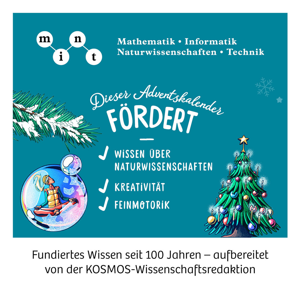 Weitere Ansicht: Adventskalender - Die schönsten Experimente zur Weihnachtszeit