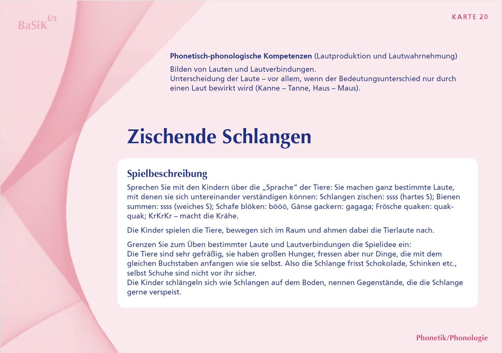 Weitere Ansicht: BaSiK Ü3. Das Kartenset | Renate Zimmer