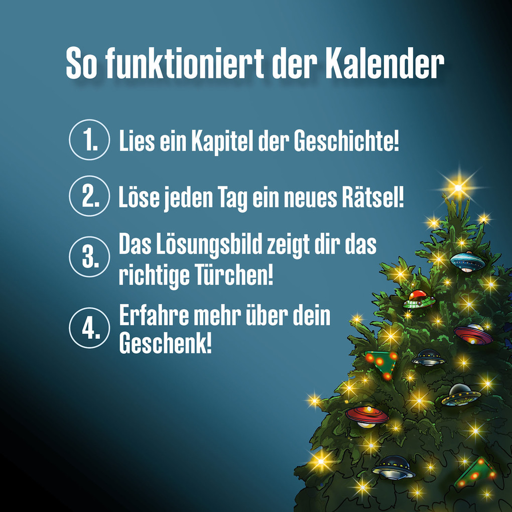 Weitere Ansicht: Die drei ???-Adventskalender 2025