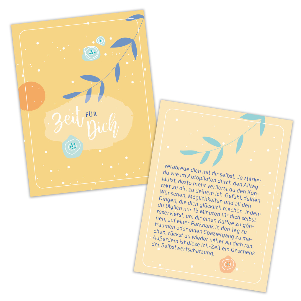 Weitere Ansicht: Das tut mir gut-Würfel - Achtsamkeit