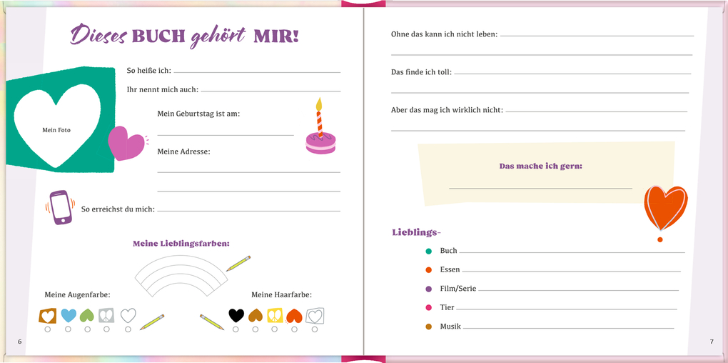 Weitere Ansicht: Freundebuch - Friends Forever