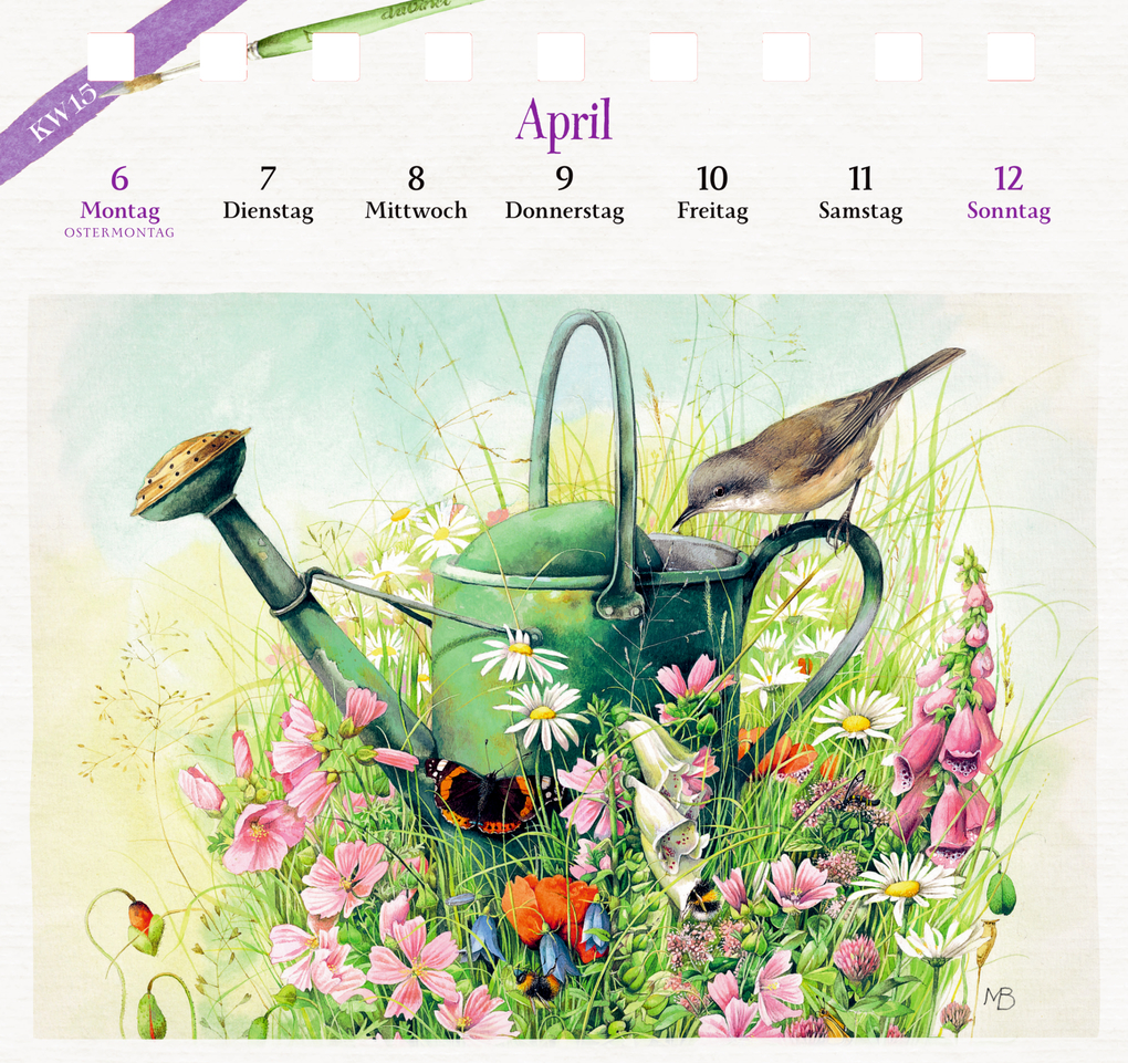 Weitere Ansicht: Kalender mit 53 Postkarten