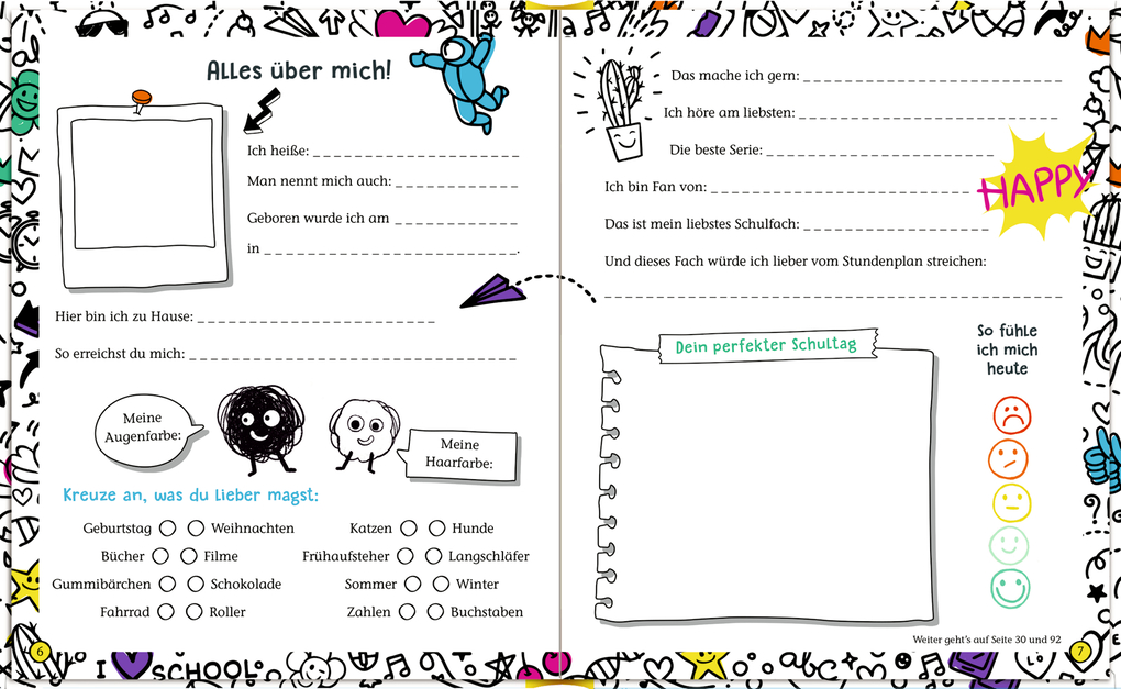 Weitere Ansicht: Freundebuch - Meine Schulfreunde