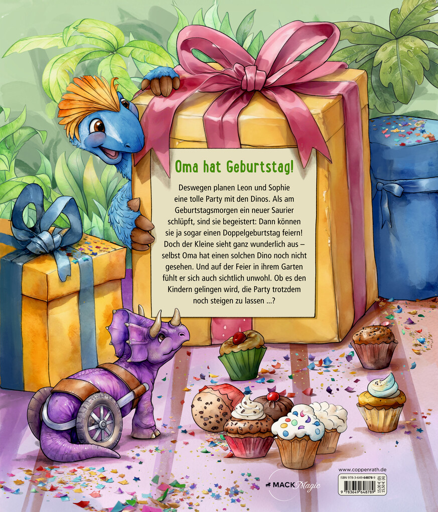 Weitere Ansicht: Dinosaurier auf Omas Geburtstag (Bd. 5) | Dominik Hochwald, Jörg Ihle