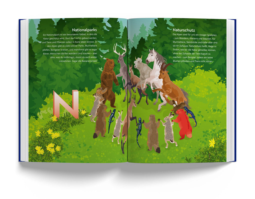 Weitere Ansicht: Alpen-ABC | Spiegel Stefan