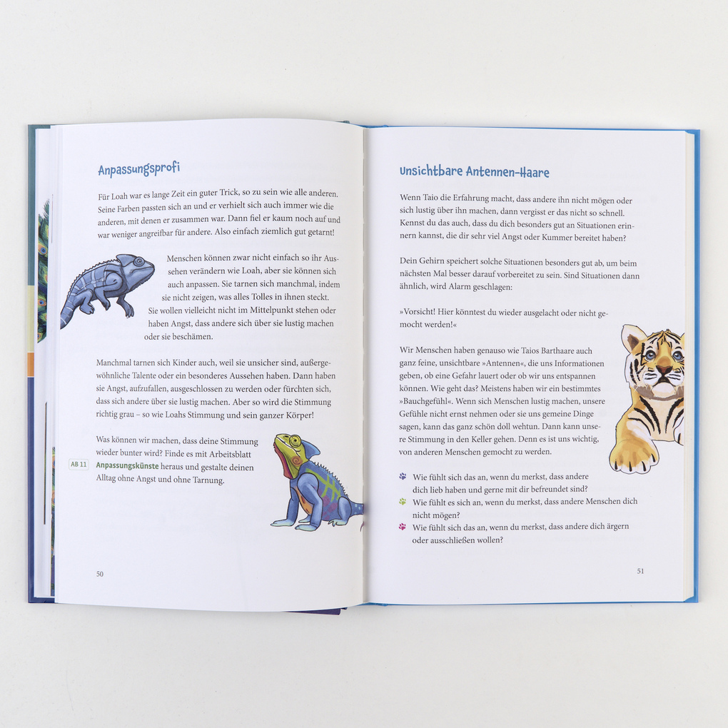 Weitere Ansicht: Tiger Taio auf der Selbstwertspur | Marny Münnich