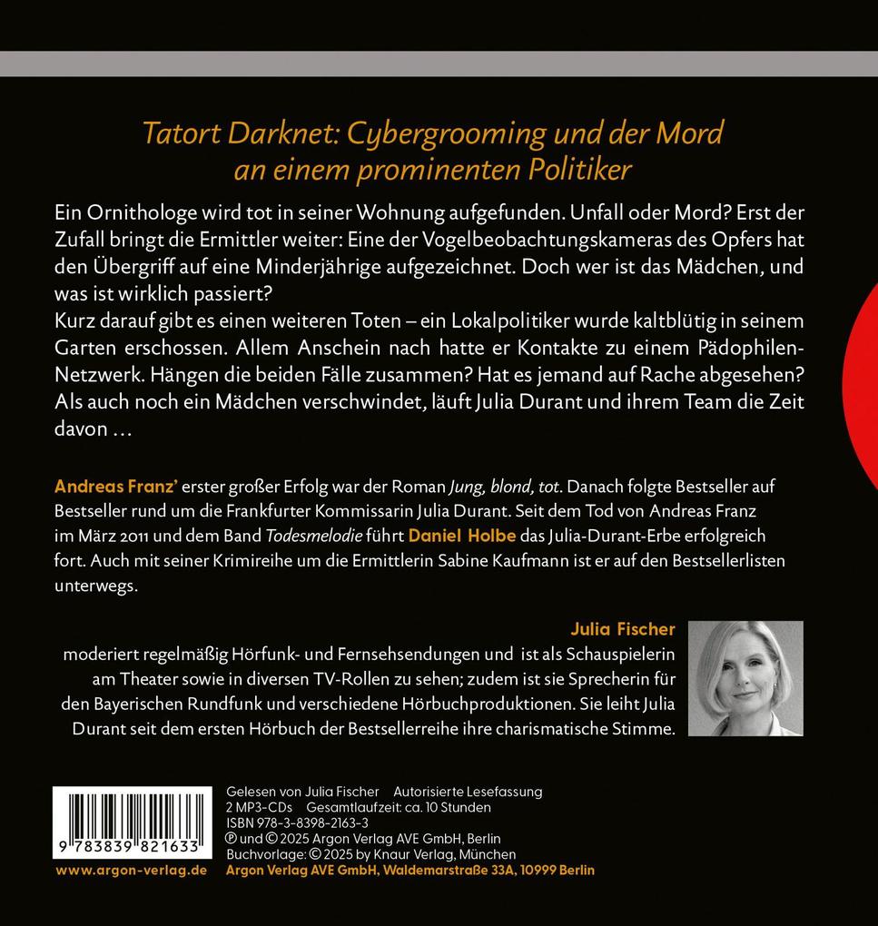 Weitere Ansicht: Dunkles Netz | Andreas Franz, Daniel Holbe