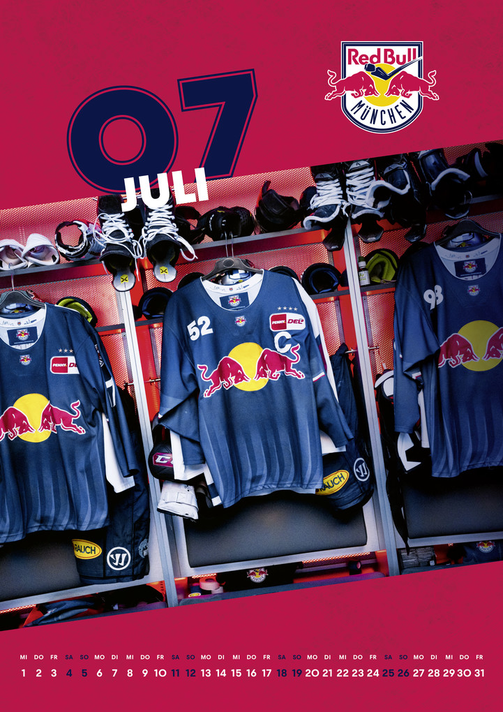 Weitere Ansicht: EHC Red Bull München 2026 - Fankalender