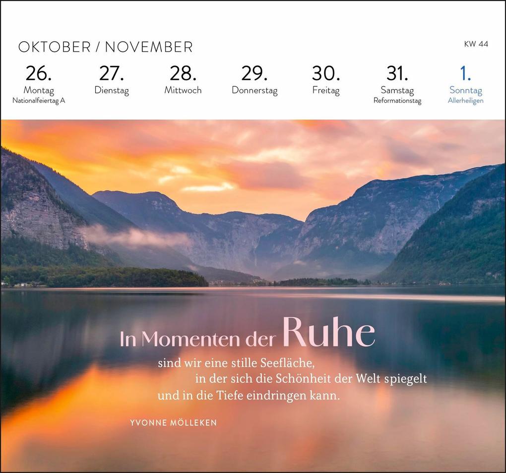 Weitere Ansicht: Postkartenkalender 2026: Die schönsten Weisheiten für jeden Tag