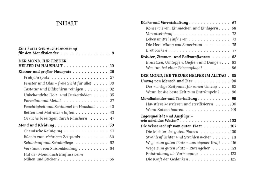 Weitere Ansicht: Haushalt und Alltag im Einklang mit dem Mond | Johanna Paungger, Thomas Poppe