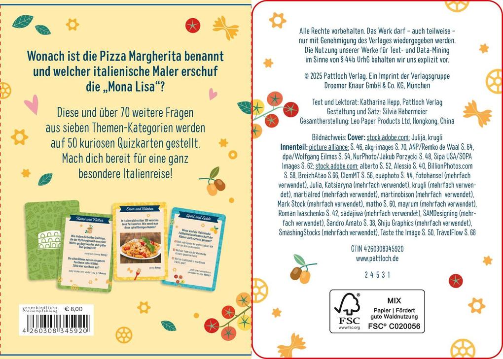 Weitere Ansicht: Von Amore bis Zabaione