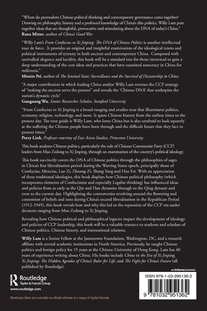 Weitere Ansicht: From Confucius to Xi Jinping | Willy Lam