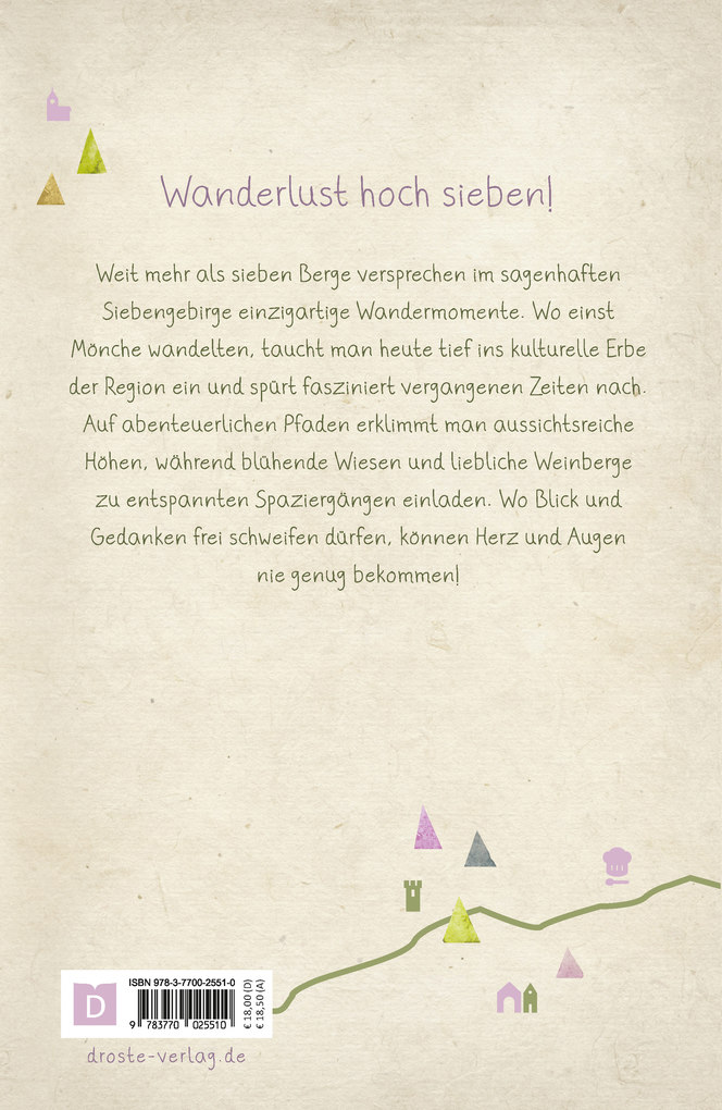 Weitere Ansicht: Siebengebirge. Wandern für die Seele | Danielle Wiesner-von den Driesch