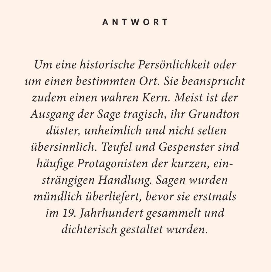 Weitere Ansicht: Deutsche Sagen-Quiz | Eva Wodarz-Eichner