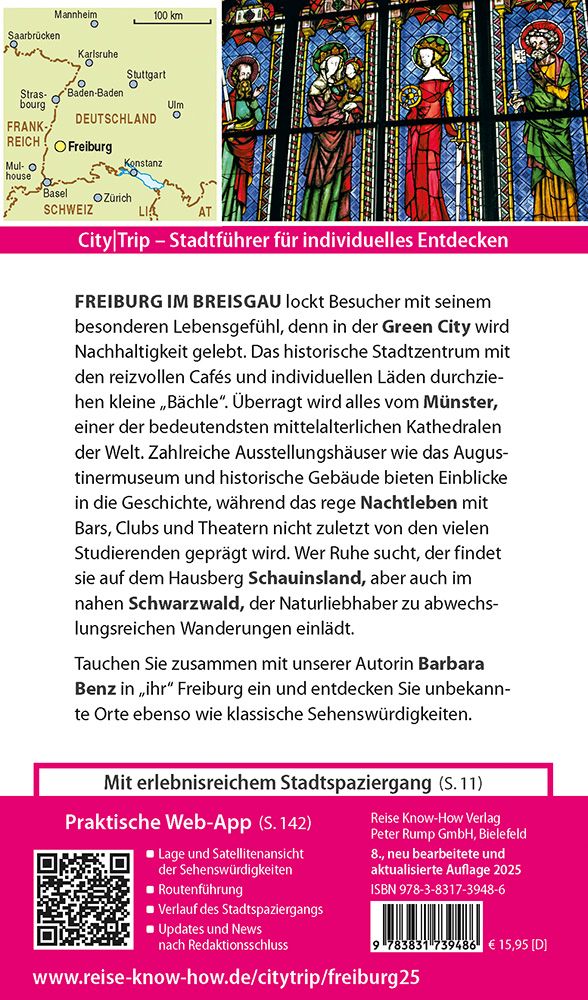 Weitere Ansicht: Reise Know-How CityTrip Freiburg | Barbara Benz
