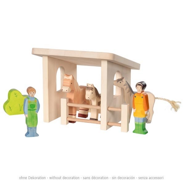 Weitere Ansicht: Unterstand für Tiere, montiert