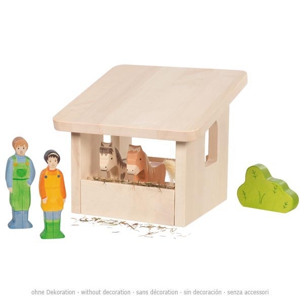 Weitere Ansicht: Unterstand für Tiere, montiert