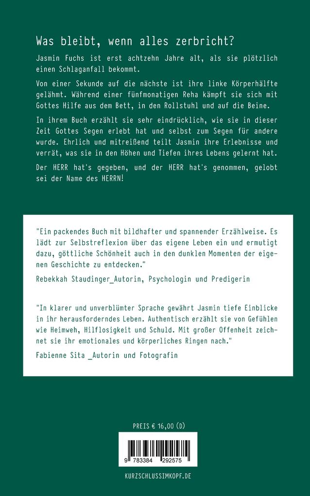 Weitere Ansicht: Kurzschluss im Kopf | Fuchs Jasmin