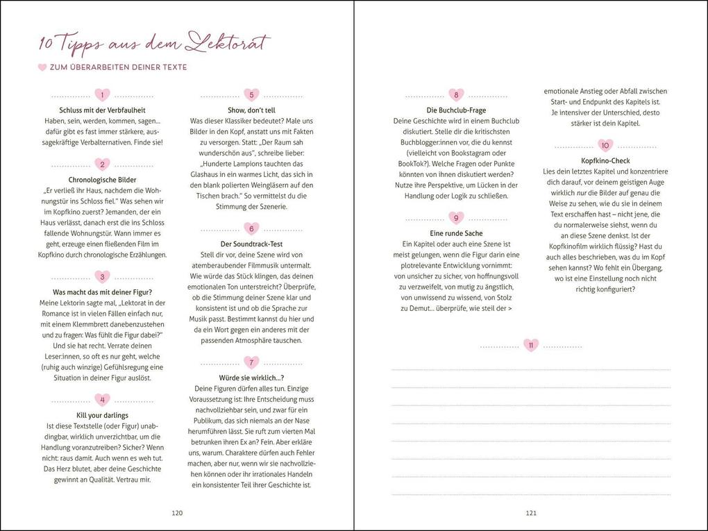Weitere Ansicht: Writing Romance. Dein Schreib-Workshop für deine ultimative Lovestory | Linda Schipp