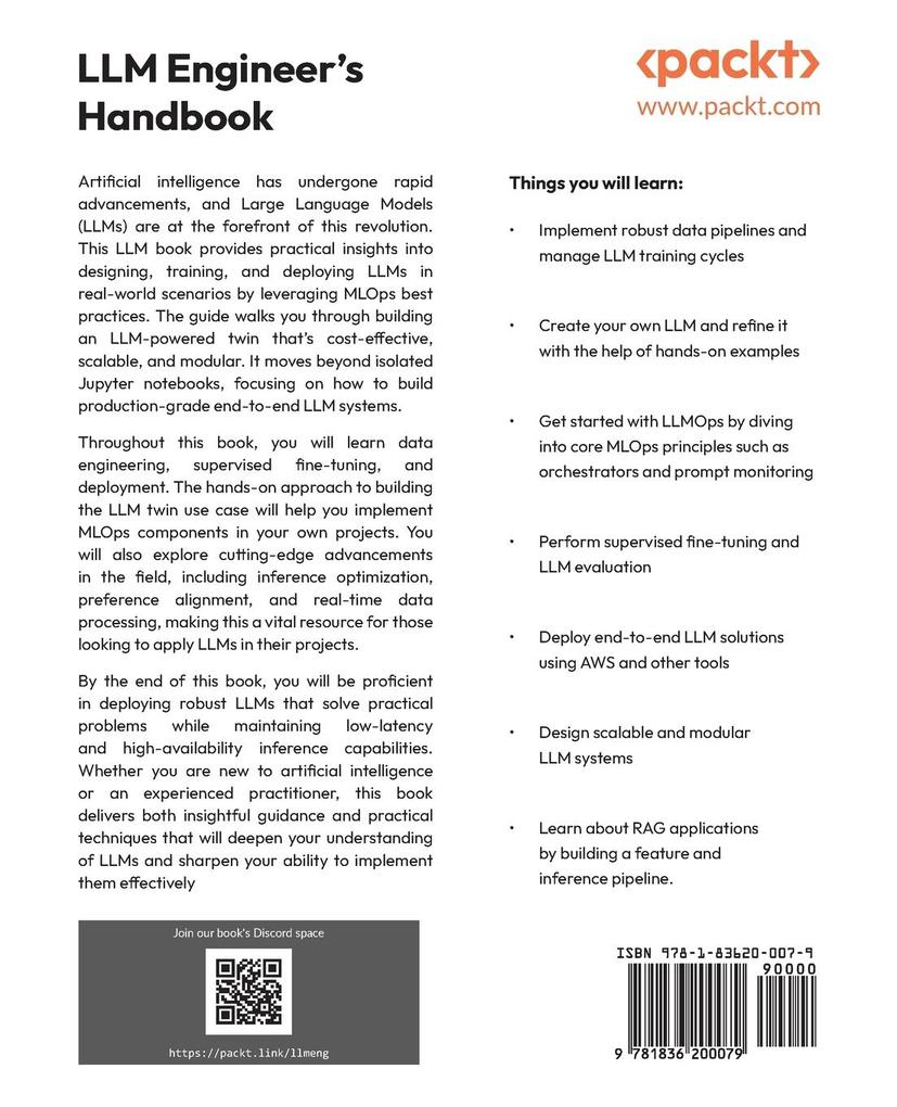 Weitere Ansicht: LLM Engineer's Handbook | Paul Iusztin, Maxime Labonne