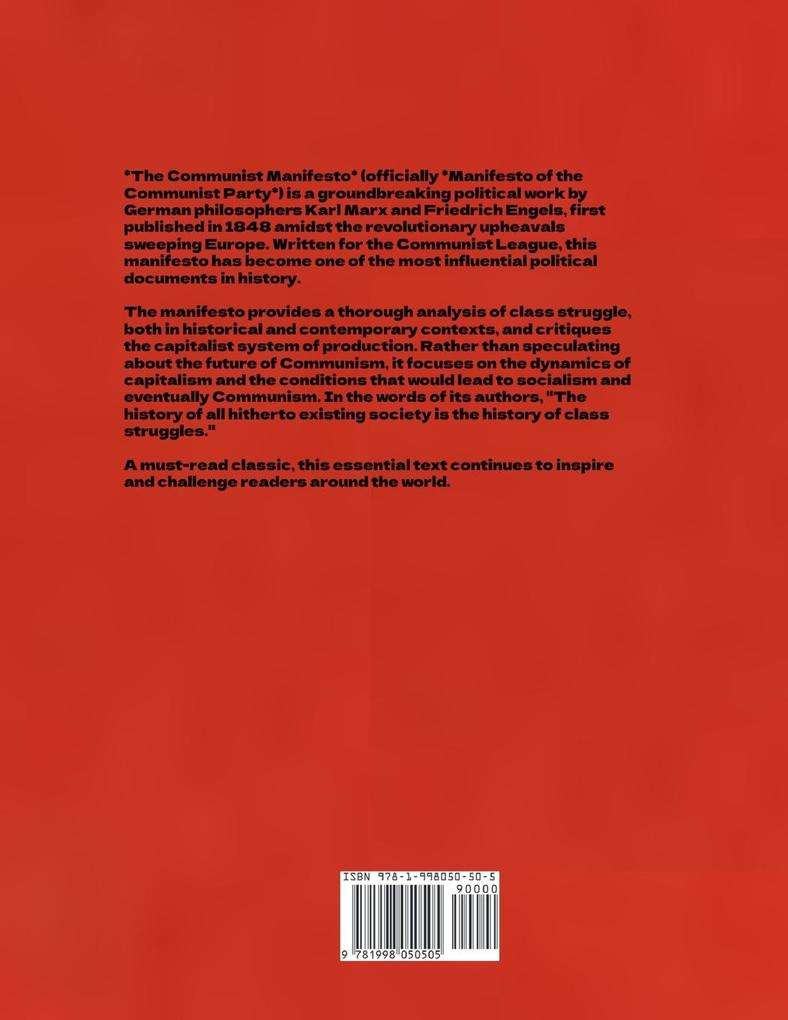 Weitere Ansicht: The Communist Manifesto | Karl Marx, Friedrich Engels