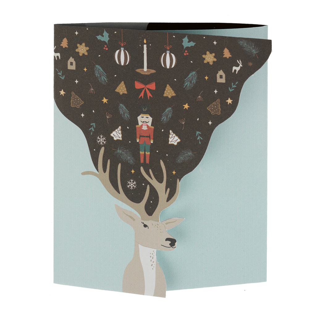 Weitere Ansicht: Der verbastelbare Adventskalender: Kreativer Advent. Papierdesigns zum Ausschneiden, Verbasteln und Dekorieren. | Louise Lindgrün, Miriam Klobes