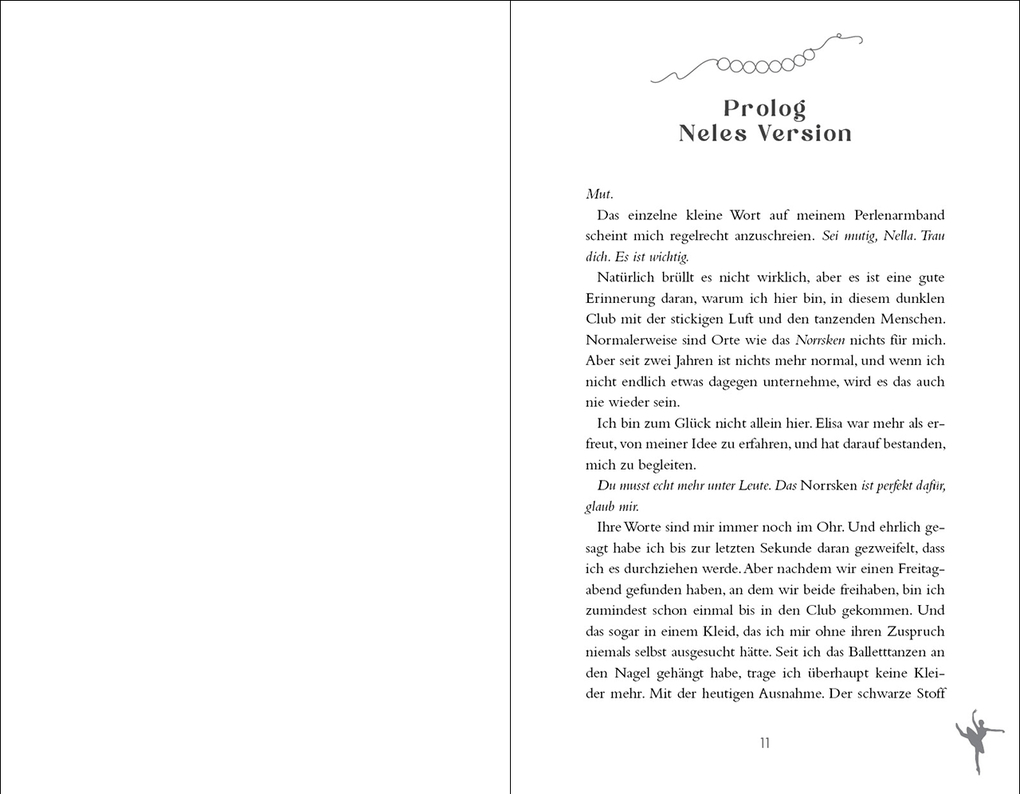 Weitere Ansicht: A Dancer's Kiss (Broken Artists, Band 2). | Rebekka Weiler