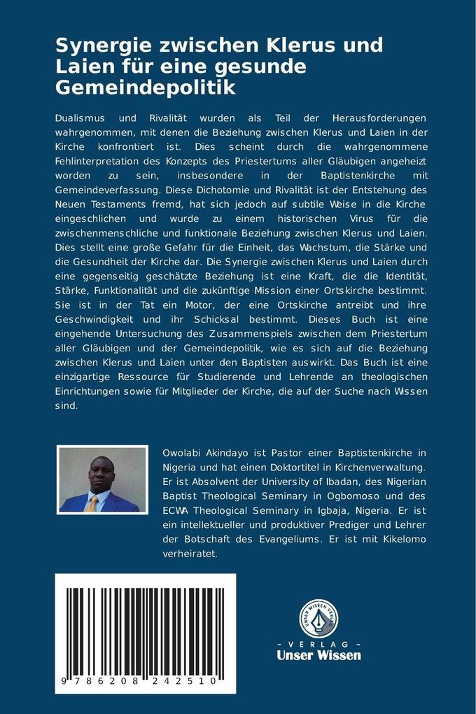 Weitere Ansicht: Synergie zwischen Klerus und Laien für eine gesunde Gemeindepolitik | Owolabi Akindayo