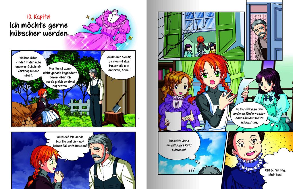 Weitere Ansicht: MANHWA - Klassiker für Kids - Anne auf Green Gables | Sae-Rom Ok