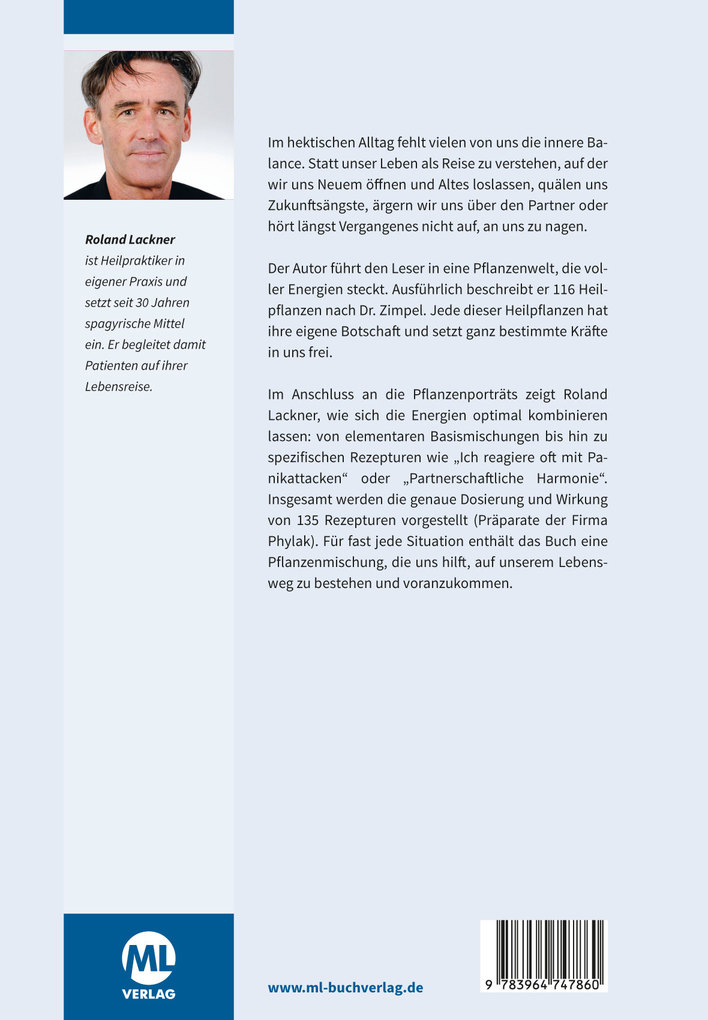 Weitere Ansicht: Energetische Spagyrik | Roland Lackner