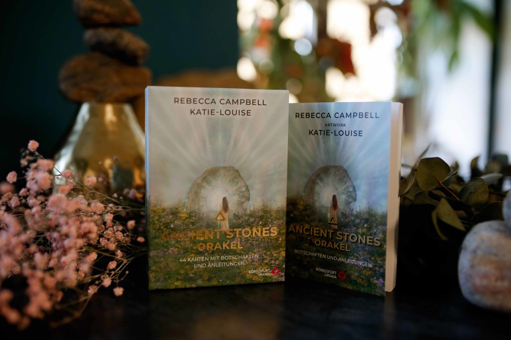 Weitere Ansicht: Ancient Stones Orakel - 44 Karten mit Botschaften und Anleitung - Okarkelkarten Deutsch | Rebecca Campbell, Katie-Louise