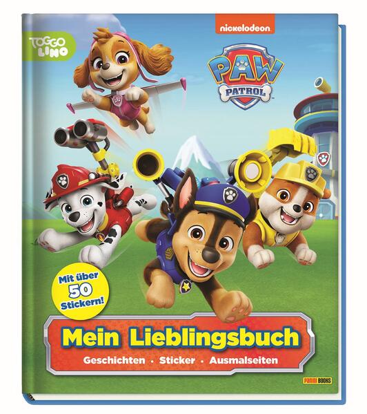 Produktbild: PAW Patrol: Mein Lieblingsbuch - Geschichten - Sticker - Ausmalseiten | Panini