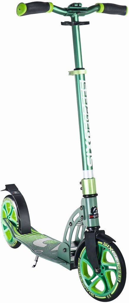 Produktbild: SIX DEGREES Aluminium Scooter 205 mm grün