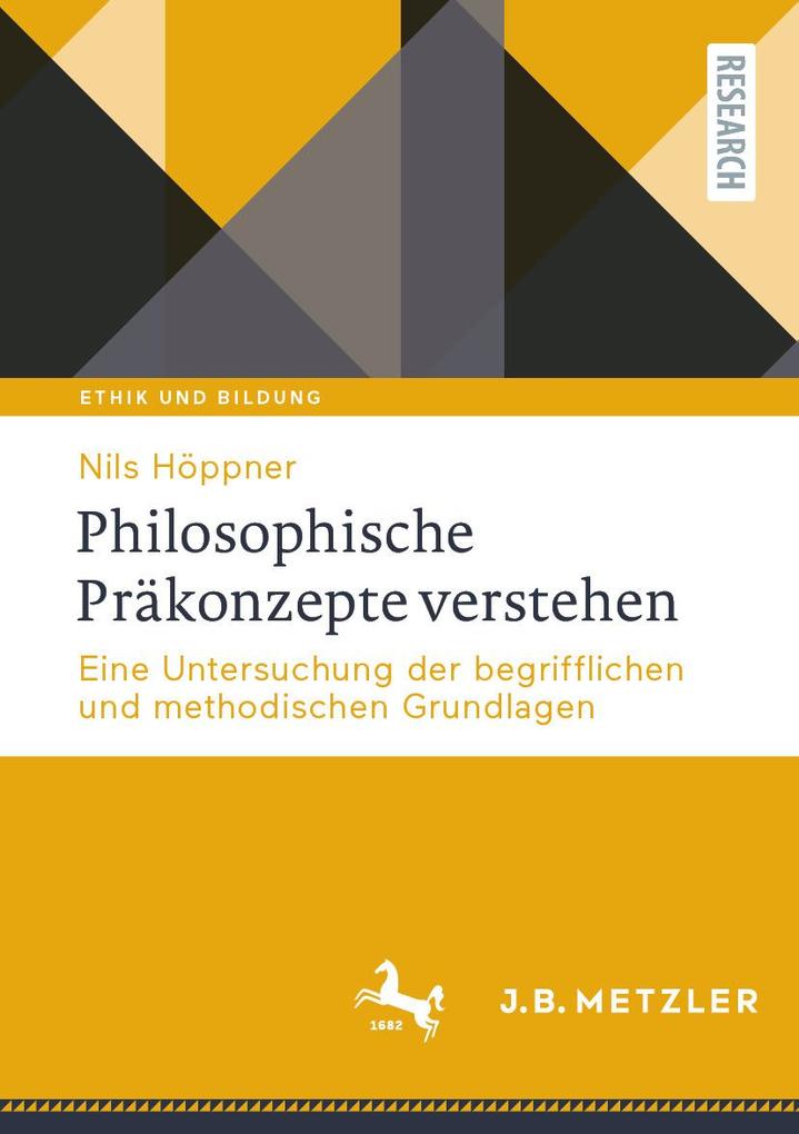 Produktbild: Philosophische Präkonzepte verstehen | Nils Höppner