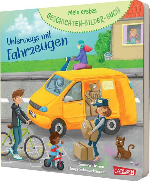 Produktbild: Mein erstes Geschichten-Bilder-Buch: Unterwegs mit Fahrzeugen | Sandra Grimm