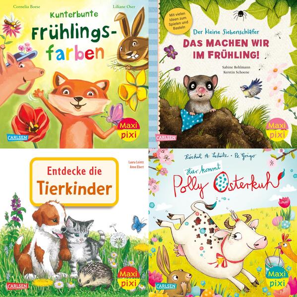 Produktbild: Maxi-Pixi-Box 116: Bunter Frühlingsspaß (4x5 Exemplare) | Diverse