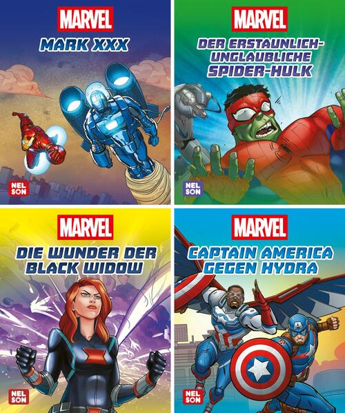 Produktbild: Nelson Mini-Bücher: Marvel 5-8